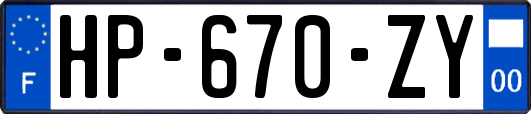 HP-670-ZY