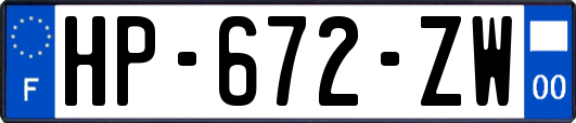 HP-672-ZW