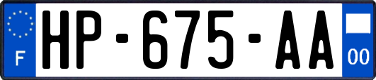 HP-675-AA