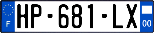 HP-681-LX