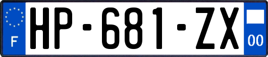 HP-681-ZX