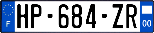 HP-684-ZR