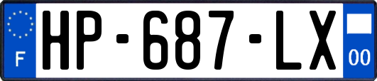 HP-687-LX