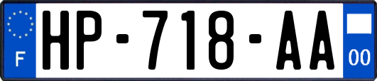 HP-718-AA