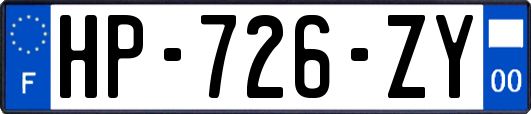 HP-726-ZY