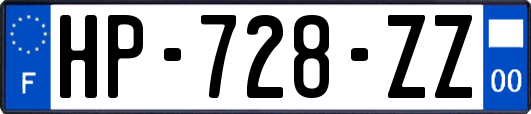 HP-728-ZZ