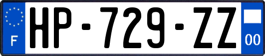 HP-729-ZZ