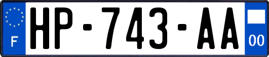 HP-743-AA