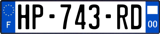 HP-743-RD