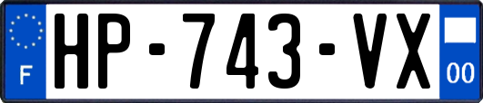 HP-743-VX