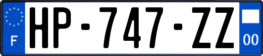 HP-747-ZZ