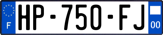 HP-750-FJ