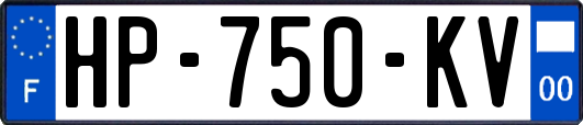 HP-750-KV