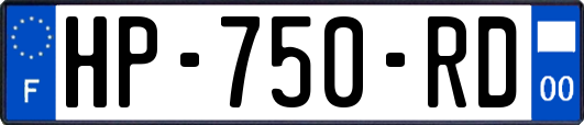 HP-750-RD