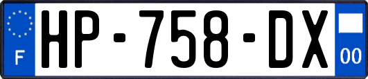 HP-758-DX