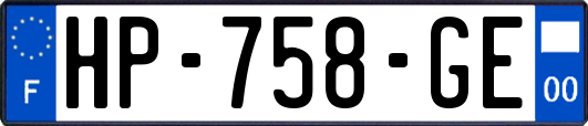 HP-758-GE