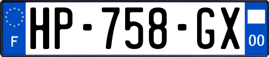 HP-758-GX