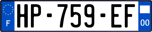 HP-759-EF