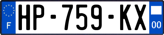 HP-759-KX