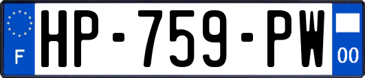 HP-759-PW