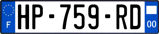 HP-759-RD
