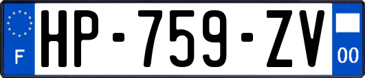 HP-759-ZV