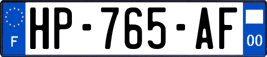 HP-765-AF