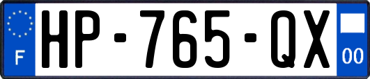 HP-765-QX