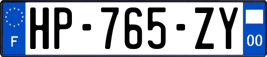 HP-765-ZY