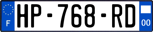 HP-768-RD