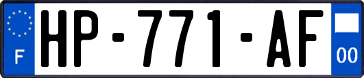 HP-771-AF