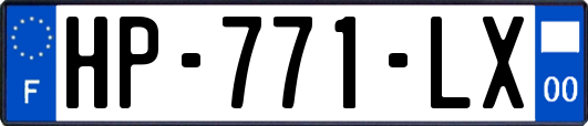 HP-771-LX