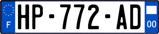 HP-772-AD