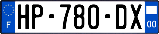 HP-780-DX