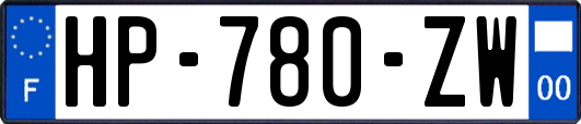 HP-780-ZW