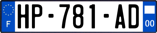 HP-781-AD