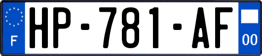 HP-781-AF