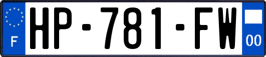 HP-781-FW
