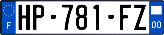 HP-781-FZ