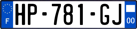 HP-781-GJ