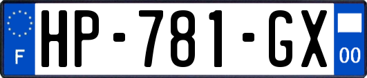 HP-781-GX