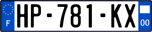 HP-781-KX
