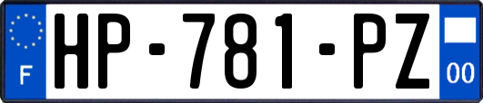 HP-781-PZ