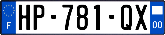 HP-781-QX