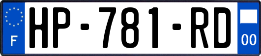 HP-781-RD