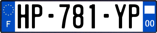 HP-781-YP