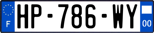 HP-786-WY