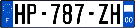 HP-787-ZH