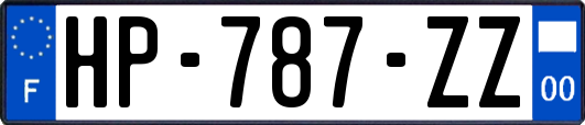 HP-787-ZZ