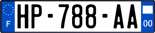 HP-788-AA